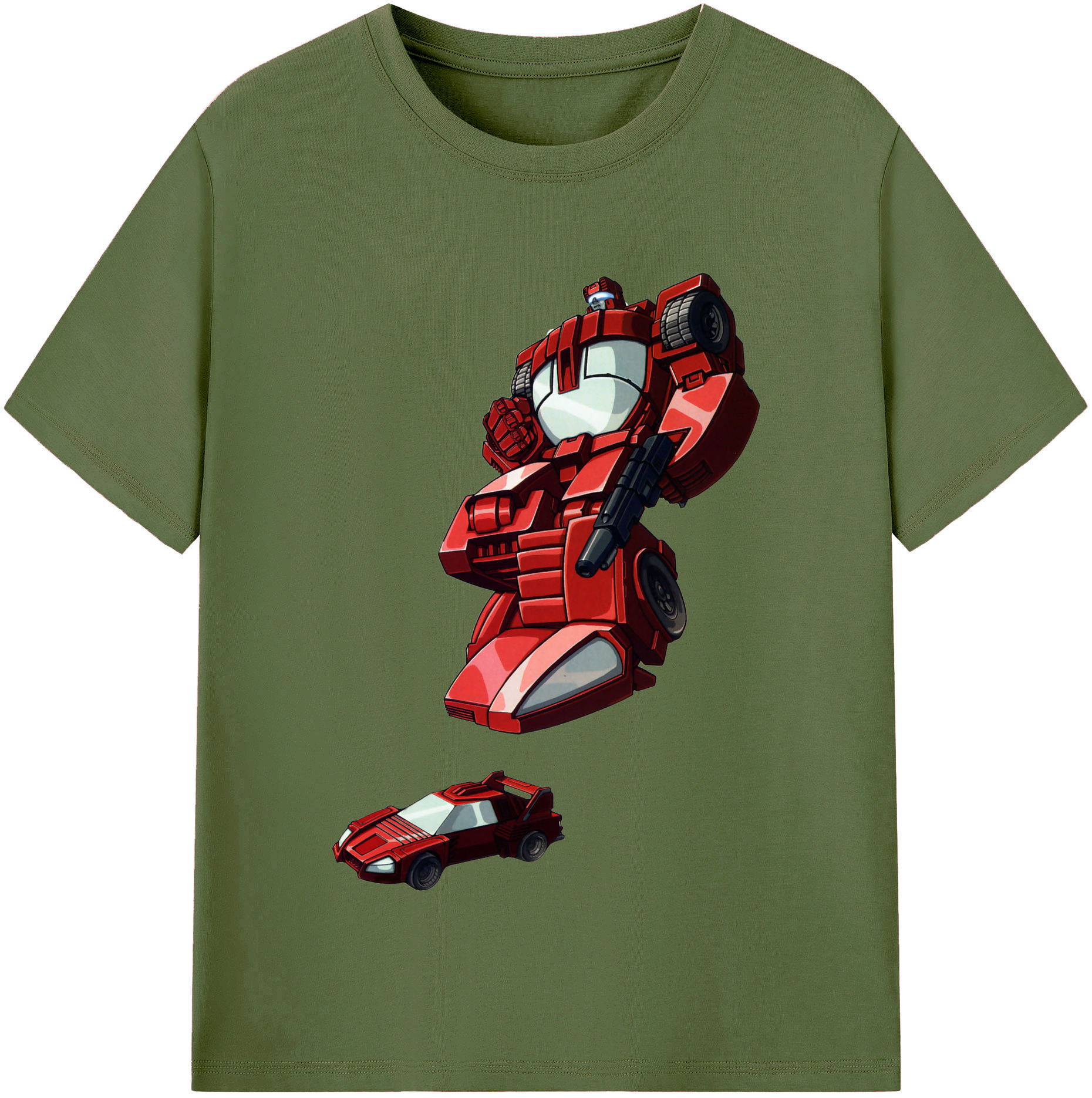 （画像用）  綿100％半袖Tシャツ（フロントプリント）